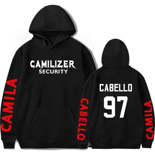 Hot 97 Arrival Hoodies Sweatshirt Print Never Be The Same Tour-Camila Cabello Hoody Men/Women Camila Cabello Casual Sweatshirt