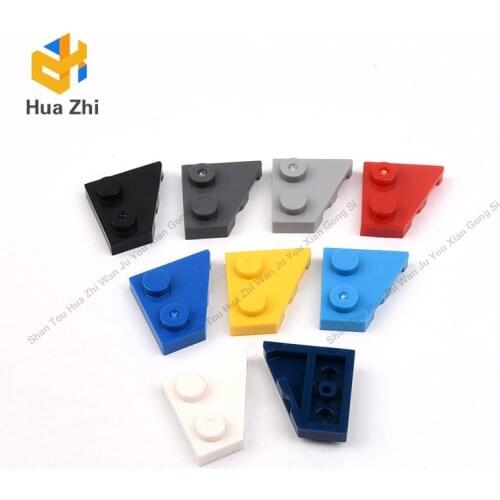 10PCS 24299 Wedge Plate 2 x 2 LeftBuilding Blocks Parts MOC DIY Education Build Toys Brick