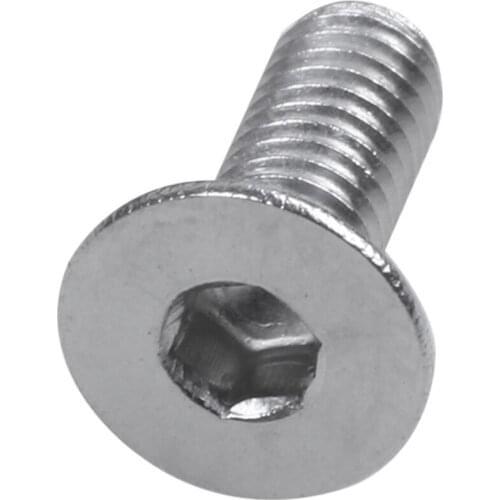 100pcs 304HC Steel Hex Countersunk Flat Head Bolts Screws M3x8mm