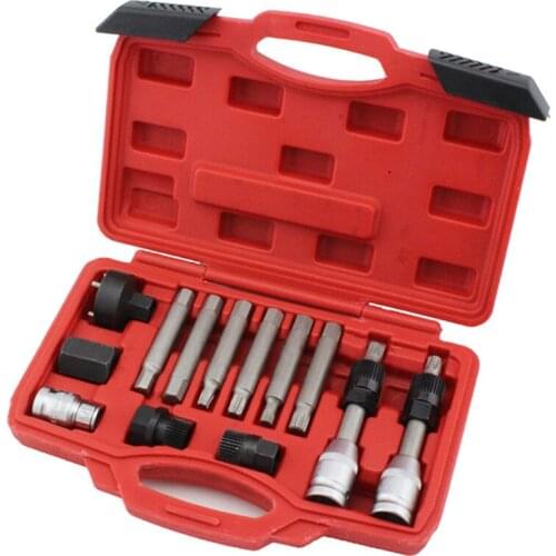 13PCS Automotive Alternator Pulley Flywheel Removal Tool Kit