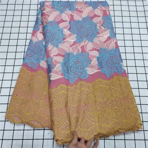 African Lace Fabric Hot Sale Swiss Voile Lace In Switzerland Dubai 2020 Latest Cotton Swiss Lace Fabric Nigerian Embroidery 5Y