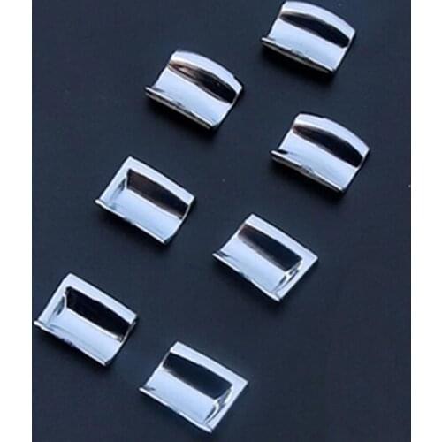 For Honda CR-V Vezel Accord 2008 -2015 car styling 7 Pcs ABS Chrome Door Window Switch Lift Button Cover Trim