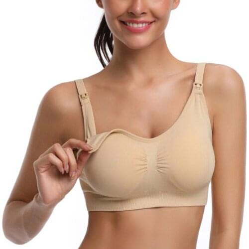 Nursing Bra Maternity Clothes For Pregnant Women Pregnancy Maternity Bra Breastfeeding Lactation Maternal Underwear Things Bras