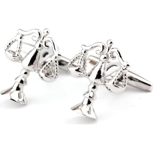 Metal cufflinks balance modelling of mens shirts cufflinks cuff free shipping