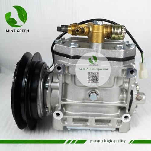 A/C AC Air Conditioning Compressor Cooling Pump PV1 For Mitsubishi Fighter Truck R404A FK337D553073 ACA200A007A ME121066 24V