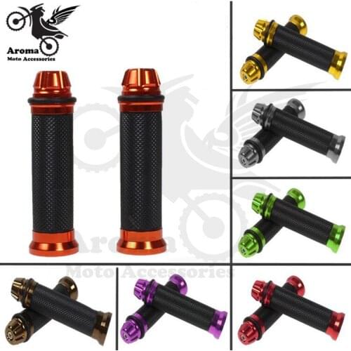 Brand new hot motorcycle Hand Grips motocross handlebar Grip Universal moto parts High Quality Aiuminum Handle motorcycle grips