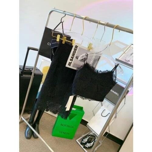 The new romantic lace suit of 2021 summer is very feminine, and the designers two-piece suit for women