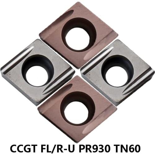 Lathe Cutter CCGT CCGT060202 CCGT060204 CCGT09T302 CCGT060204FL-U CCGT09T302FR-U PR930 TN60 CNC Carbide Inserts Turning