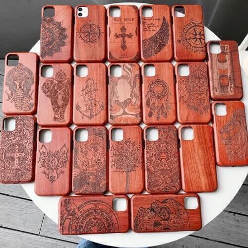 Original Carved Wood Case For Huawei Mate 30 Pro Shockproof Case For Huawei Mate 30 Cover TPU+Wooden For Huawei Mate30 Pro Funda