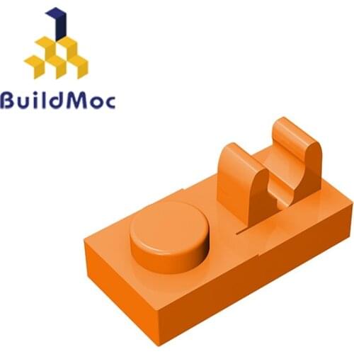 BuildMOC Compatible Assembles Particles 92280 1x2 For Building Blocks Parts DIY story Educational Cr