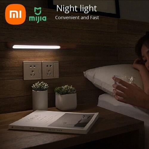Xiaomi LED Cabinet Lamp Reading Fill Light Convenient Rechargeable Makeup Mirror Front Night Light Bedroom Wardrobe Home Decor