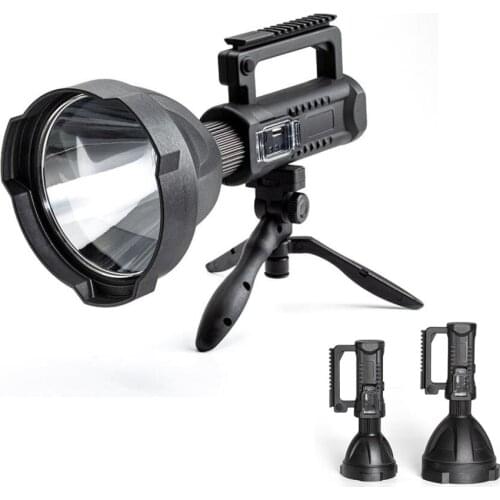 XHP50 LED Flashlight Searchlight hand flash torch light strong Bright Portable Spotlights Waterproof USB Torch recharge battery