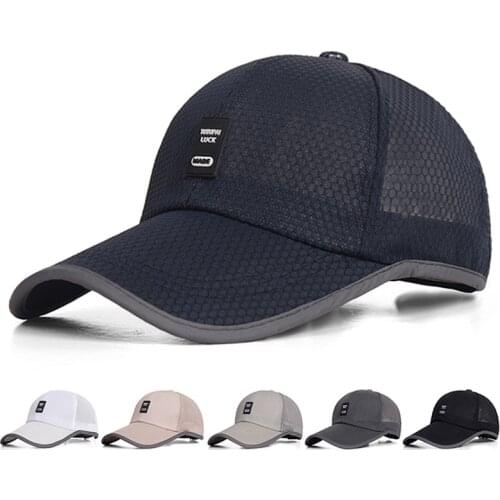 Spring Baseball Cap Outdoor Dad Hat Summer Sun Hats for Men Women Hip Hop Snapback Caps Casual Mesh Cap Solid Color Baseball Hat