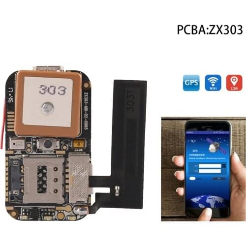 High Quality 1PC ZX302 ZX303 PCBA GPS Tracker Mini GSM GPS Wifi LBS Locator SOS Alarm Web APP Tracking