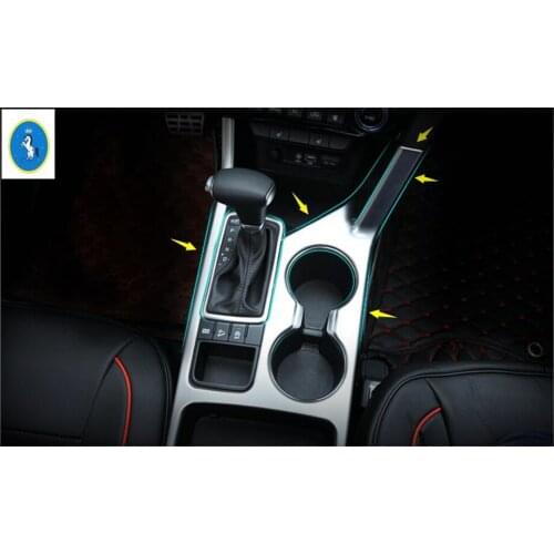 Yimaautotrims Stalls Transmission Shift Gear Panel Chromium Styling Cover Trim Fit For KIA Sportage 2016 2017 2018 2019 2020 ABS