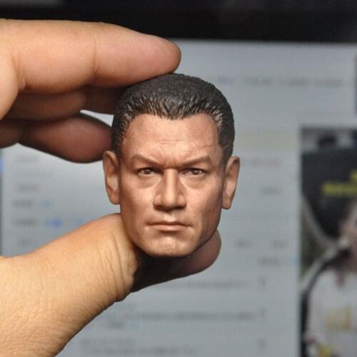 1/6 Male Head Sculpt Commander Temuera Morrison PVC Head Fit 12'' Action Figure Body