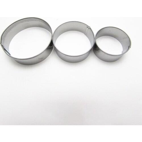 12pcs Cake Fondant Mold Biscuit Cookie Cutter Kitchen Gadgets Heart/Star/Circle/Plum Blossom Durable Cake Decorating Tools