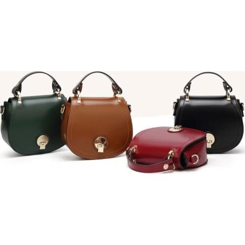 2021 Leather Women Shoulder Bag New Designer High Quality Vintage Crossbody Bags For Female Handbags Top Handle Bags Bolsos