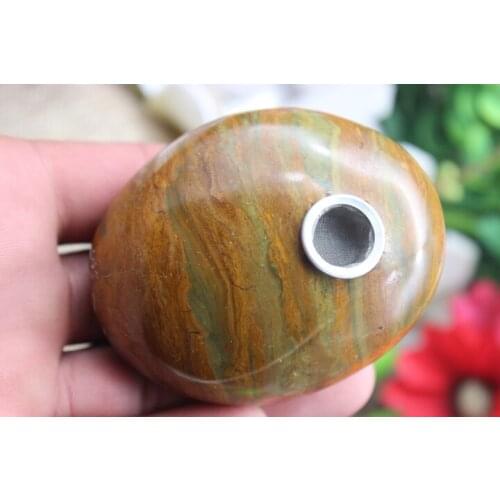 211 grams of natural quartz crystal sea stone smoking pipe to heal A5