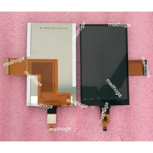 4.3 inch 65K/262K 40P TFT LCD Capacitive Touch Screen NT35510 Drive IC 480*800 MCU RGB Interface 8P GT9147 I2C CPT Interface