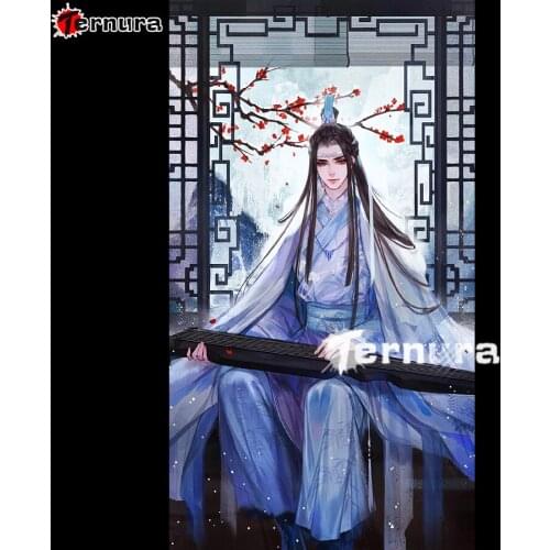 Diy diamond painting Oriental Classical Man full Square round drill Anime Diamond Embroidery mosaic Cross stitch Art large decor