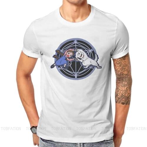 Fullmetal Alchemist Anime Fullmetal Fusion T Shirt Classic Fashion High Quality Tshirt Large Crewneck Men Clothing