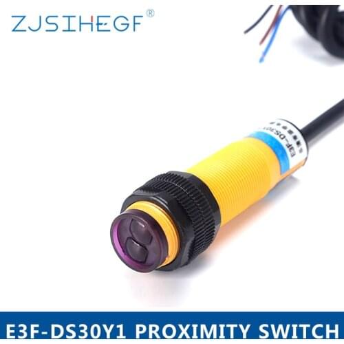 E3F-DS30C4 Proximity Switch Optical-Electronics Sensor Infrared Diffuse Reflection Proximity Switch NPN PNP AC two-wire
