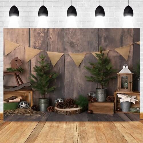 Yeele Baby Birthday Christmas Backdrop Photocall Party Decor Banner Toy Tree Photography Background Photo Studio Photographic