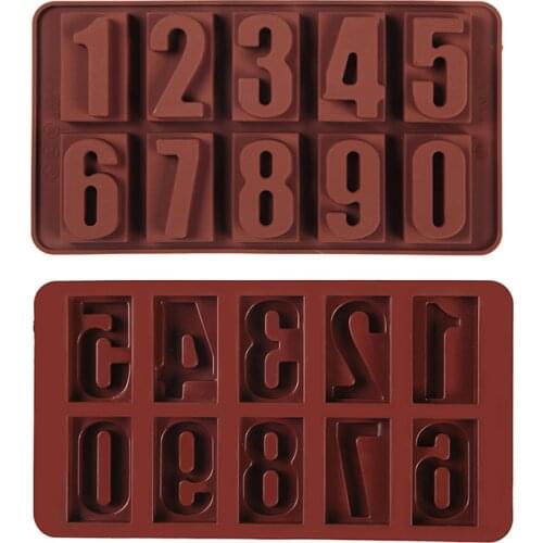 New Silicone Chocolate Mold Non-Stick Cake Mould Jelly Candy 3D DIY Molds Kitchen Accessories Reusable Baking Tools