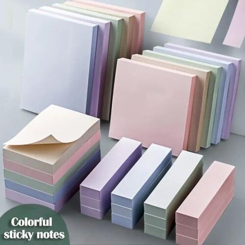 Office School Memo Pad Cute Planner Notepad, N Times Post Sticky Notes Cheap To do list Blank 80sheet/pc