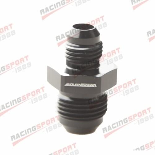 AN -8 (AN8) to AN -6 (AN6) Straight Reducer Adapter adaptor fitting black