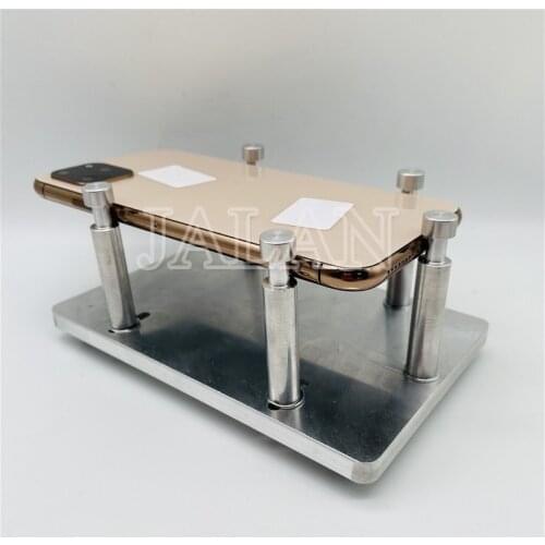 Holder Back cover removing fixture for iPhone XS MAX 11 PRO X 11PRO hot air gun back glass separate solution fix mold tool