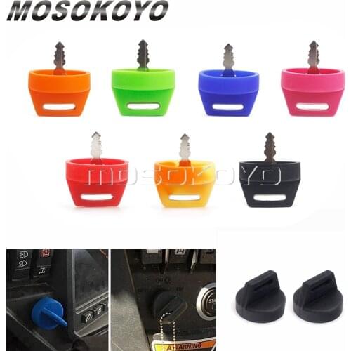 ATV Rubber Ignition Switch Key Cover Key Fob Holder For Polaris Quad Ranger General Sportsman Scrambler 570/900/1000 Trail Boss