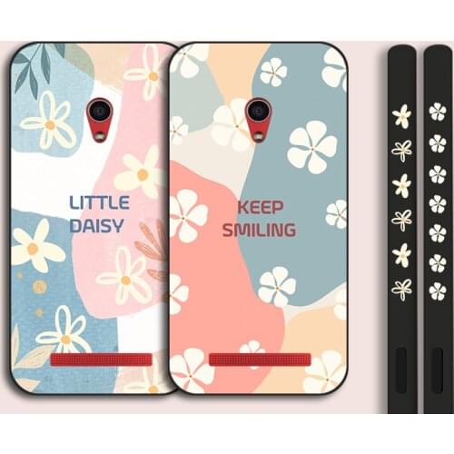 Luxury Floral Silicone Cases For Asus Zenfone Max Pro M2 ZB631KL ZB633KL ZB602KL 5Z ZS620KL ZE620KL Protective Back Cover Case