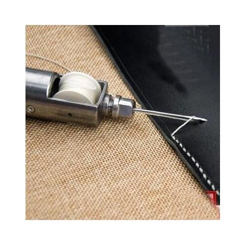 Leather craft sewing machine diy sewing kits Leather Craft Stitching Hand Sewing Tool Set for beginner