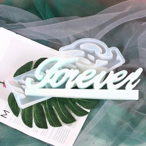 Forever Shape Silicone Casting Resin Molds Jewelry Tools For DIY 3D Art Crafts Uv Epoxy Tabletop Decoration