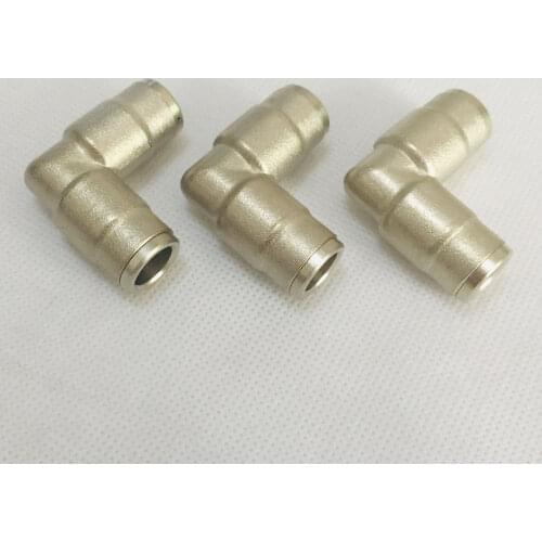 5pcs/lot)9.52mm elbow connection pipe,Pipe joint for mist cooling system,Quick plug connection pipe
