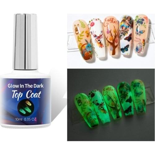 Luminous Gel 10ML/15ML Nail Polish Glow In Dark Color Semi Permanent Soak Off UV LED Gel Varnish Fluorescent Nails Decals