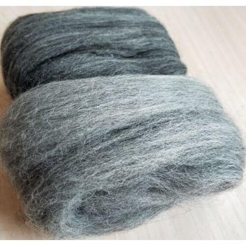 Fiber wool felt mixed color 50g/2pcs/lot
