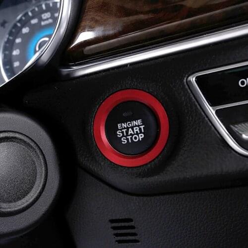 1pc for dongfeng DFSK 580 Ignition ring One key start Adornment ring Aluminium alloy