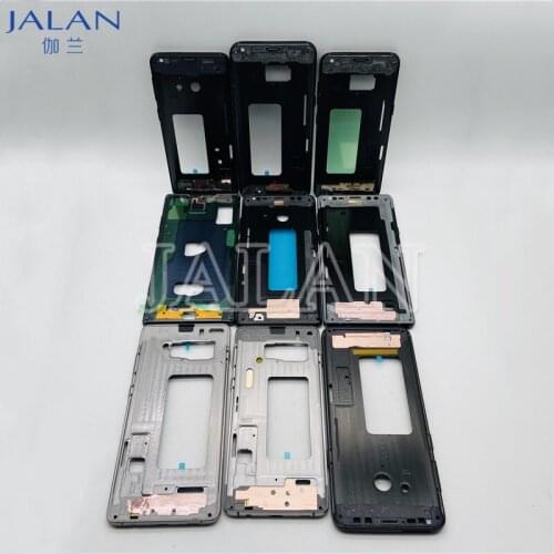 1Pcs Repainted A+ Middle Bezel Back Frame Case For Samsung Note10 Note10+ Note8 Note 9 S10 Plus S S8 Phone Lcd Diplay Repair