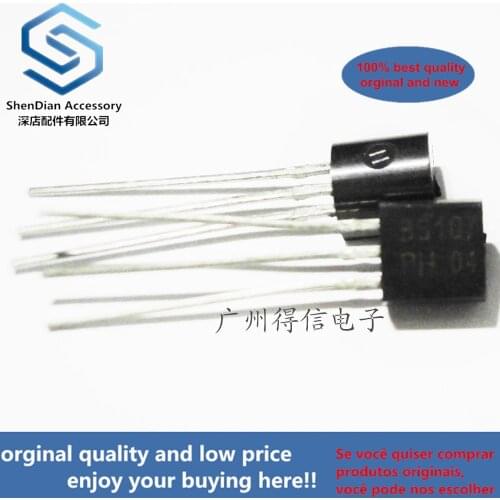 10pcs 100% orginal BS107 BS107 To-92 N-channel enhancement mode vertical D-MOS transistor real photo