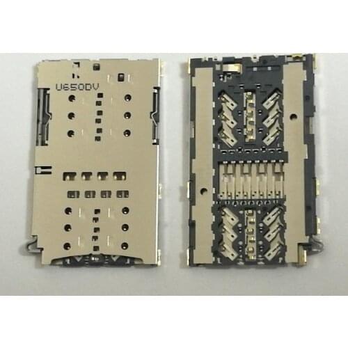 10PCS Original new sim card reader Connector for Samsung Note 10 Lite N770 N770F / Note 10 N970 / 10+ 5G N975 N976 N875F N976B