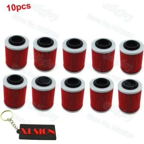 10x Oil Filter For CAN-AM DS650X OUTLANDER MAX 400 500 650 800 800R 1000 RENEGADE
