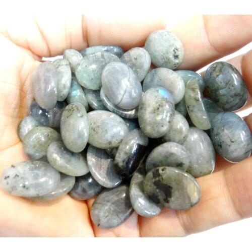 15*20mm Natural Stone Quartz Crystal Turquoises Lapis Cabochon pendant for diy jewelry making Necklaces Accessories20pcs A24