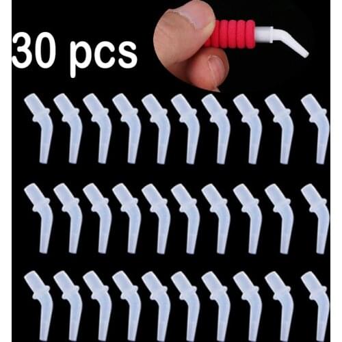 30pcs Replacement Pen Heads For 5D Diamond Elbow Head Painting Cross Embroidery Point Drill