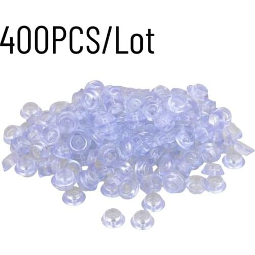 Transparent Silicone Round Soft Anti-slip Foot Pad for Furniture Feet Chair Cup Table Cabinet 20x8x12mm 200PCS