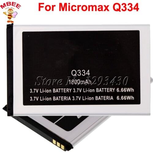 For Micromax Q334 battery 1800mAh High Quality Accumulator