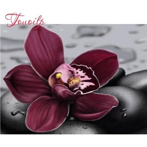 Diamond Painting Flower Full Square&round Diamond Mosaic Cross Stitch Flower Pictures Diamond Embroidery Rhinestone Home Decor