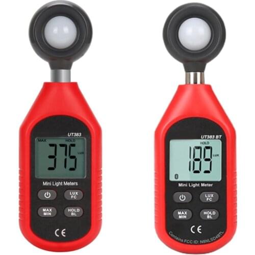D7WA Digital Light Meter Lux Meter 200,000 lux Illuminometers Photometer Tester